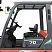 Газ/бензиновый погрузчик 7,0 т HELI CPQYD70G
